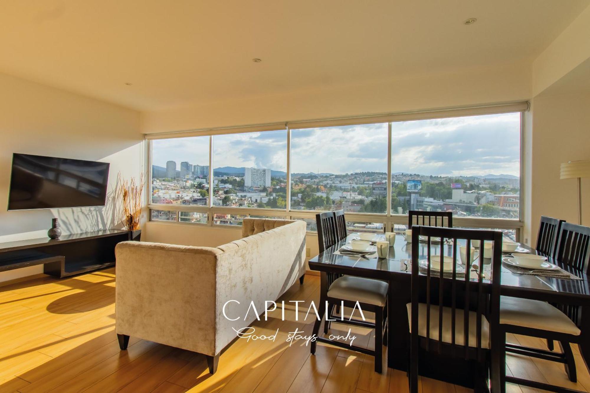 Capitalia - Apartments - Santa Fe Mexico-stad Kamer foto